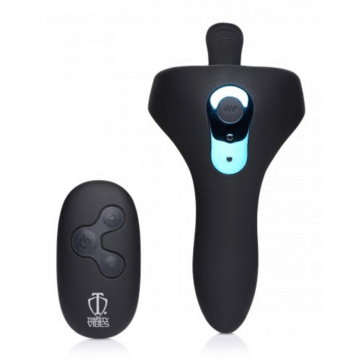 Power Taint - Siliconen Cock- en Ballring met Afstandsbediening