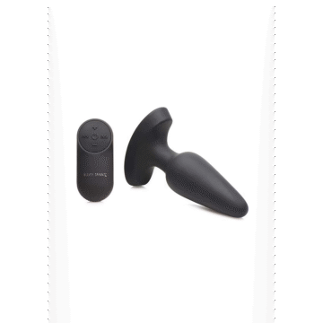 Laser Hart - Butt Plug met Afstandsbediening - Medium