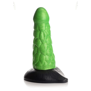 Radioactieve Reptiel - Dikke Schubben Siliconen Dildo