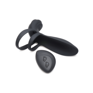 Siliconen Vibrerende Penis Sleeve met Afstandsbediening