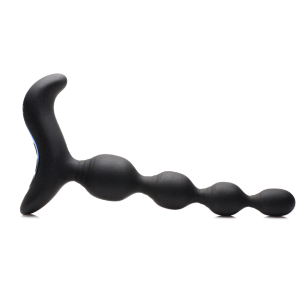Vibrerende en E-Stim Silicone Anale Kralen met Afstandsbediening - Afbeelding 3