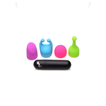 Oplaadbare Bullet met 4 Opzetstukken