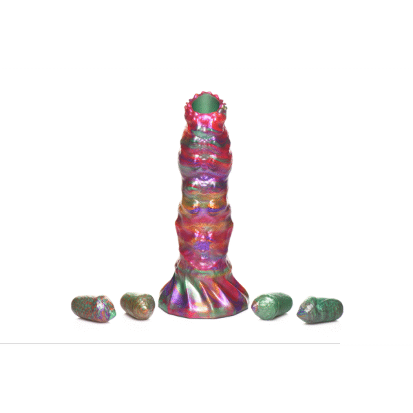 Larva - Siliconen Ovipositor Dildo met Eieren