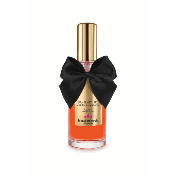 Light My Fire - Verwarmende Massageolie Wilde Aardbei en Honing - Wilde Aardbei  Honing
