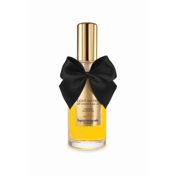 Light My Fire - Verwarmende Massageolie Zachte Karamel en Zeezout