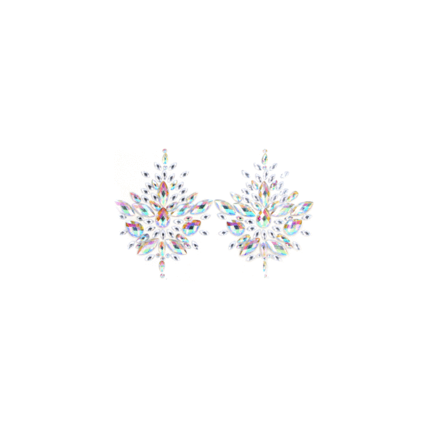 Stralende Nipple Bling Sticker - Afbeelding 3
