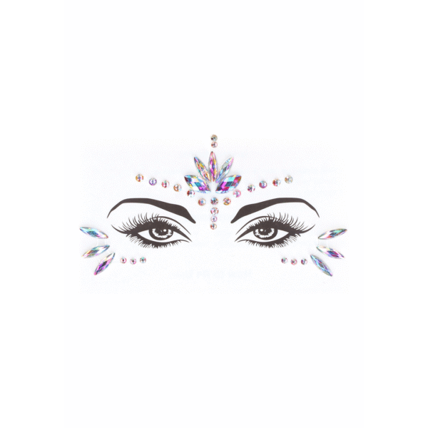 Sprankelende Oogcontact Bling Sticker