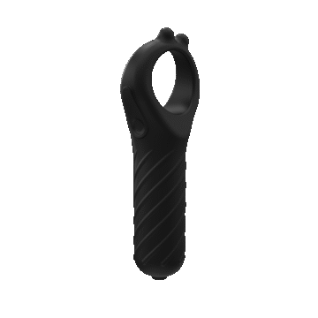 Vibe - Edge - Vibrerende Cockring en Bullet - Zwart