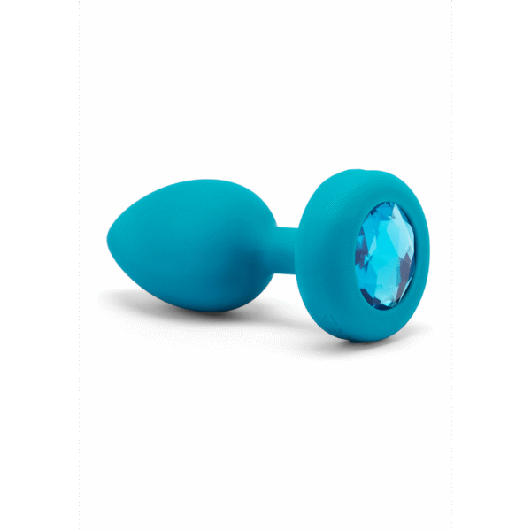 Aquamarine - Vibrating Butt Plug - S/M