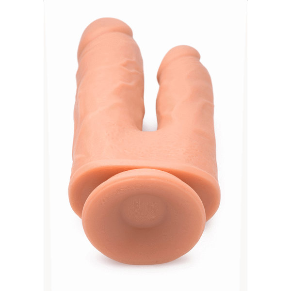 Double Shot Liquid Silicone Double Penetration Dildo - 8 / 20,5 cm - Afbeelding 3