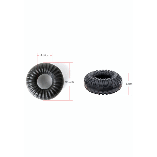 Geribbelde Ring - Cockring - Afbeelding 3