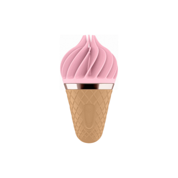 Zoete Traktatie - Stimulerende Tongspinnator - Roze/Bruin