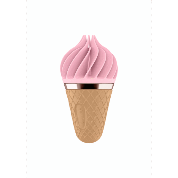 Zoete Traktatie - Stimulerende Tongspinnator - Roze/Bruin - Afbeelding 3