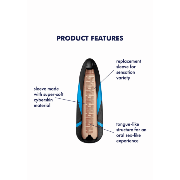 Mannen Lustige Tongen - Penis Sleeve - Afbeelding 3