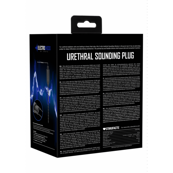 E-Stimulation Vibrerende Urethrale Sounding Plug - Afbeelding 3