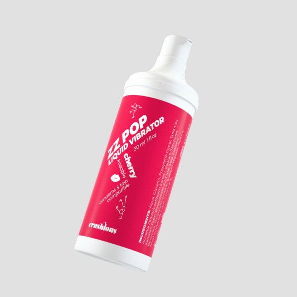 ZZ Pop - Vibrador Líquido Besable - Cereza - 1 fl oz / 30 ml - Afbeelding 3
