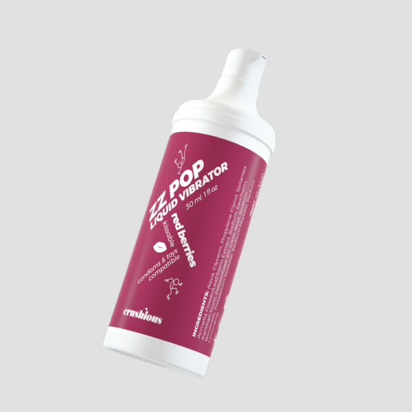 ZZ Pop - Vibrador Líquido Besable - Berries Rojas - 1 fl oz / 30 ml - Afbeelding 3