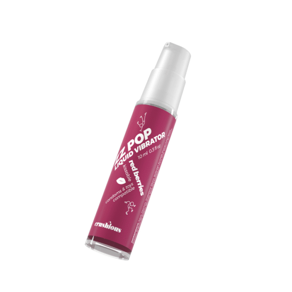 ZZ Pop - Vibrador Líquido Besable - Berries Rojas - 0.3 fl oz / 10 ml - Afbeelding 3