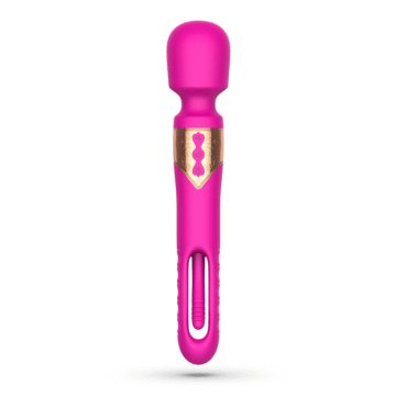 Big Ben - Masajeador de Doble Varita con Parpadeo - Rosa