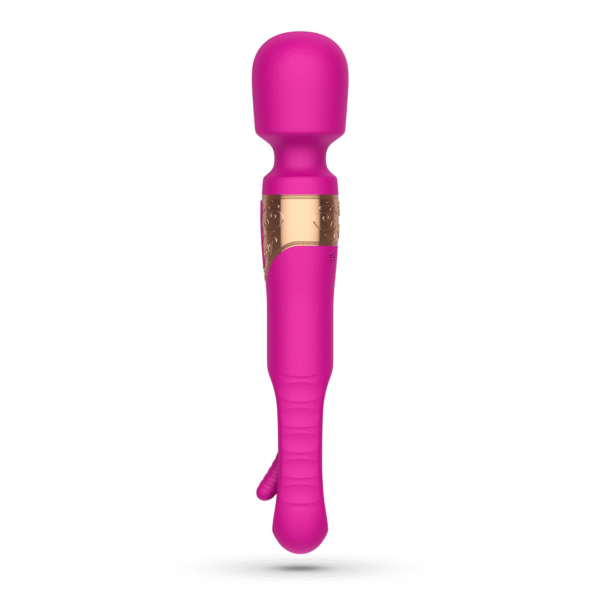 Big Ben - Masajeador de Doble Varita con Parpadeo - Rosa - Afbeelding 3