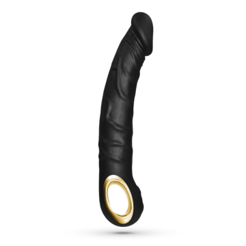 Magnus Bend - Vibrador Flexible Realista - Negro