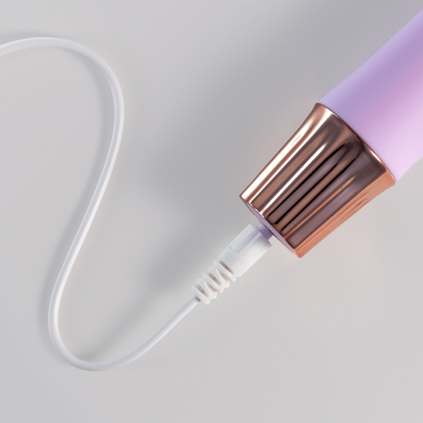 Mellow Puff - Mini Vibrador de Varita - Lavanda - Afbeelding 3