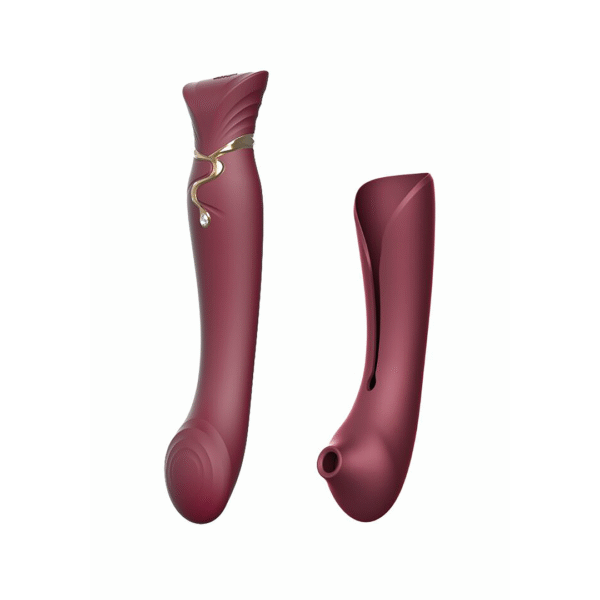 Queen - G-Spot Vibrator en Air Pulse Stimulator - Afbeelding 3