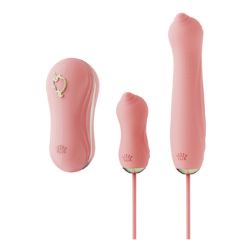 Sucking Vibrator with Pump and Different Attachments