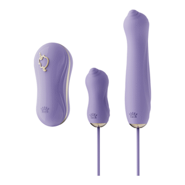 Sucking Vibrator with Pump and Different Attachments