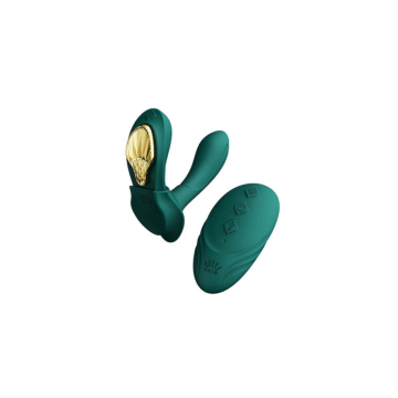 Aya - Draagbare Vibrator - Turquoise Groen