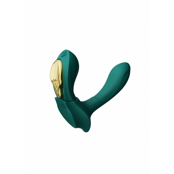 Aya - Draagbare Vibrator - Turquoise Groen - Afbeelding 3