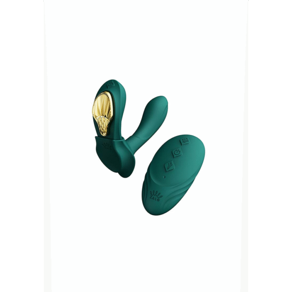 Aya - Draagbare Vibrator - Turquoise Groen
