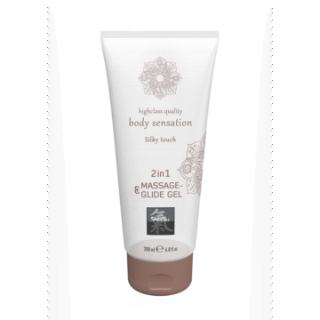 Silky Touch - 2 in 1 Massage en Glide Gel - 7 fl oz / 200 ml