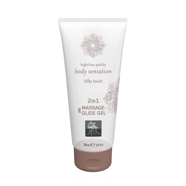 Silky Touch - 2 in 1 Massage en Glide Gel - 7 fl oz / 200 ml