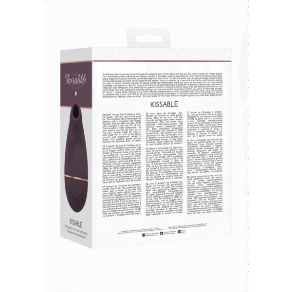 Kissable - Zuig Vibrator - Afbeelding 3