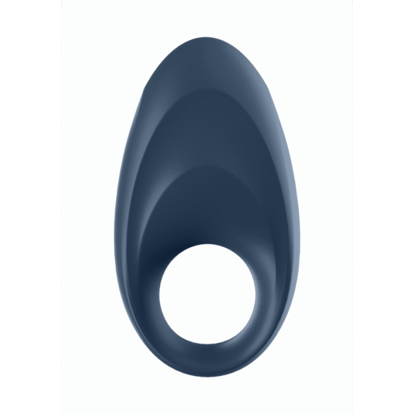 Mighty One - Vibrerende Cockring - Blauw - Afbeelding 3