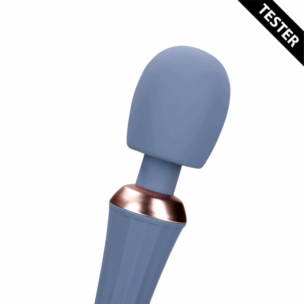 Krachtige Wand Vibrator met Stille Handgreep - Blue Nova - Tester - Afbeelding 3