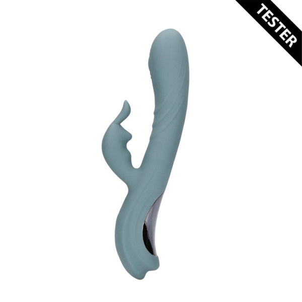 Fingering Motion Rabbit Vibrator - Weathervane Grey - Tester - Afbeelding 3