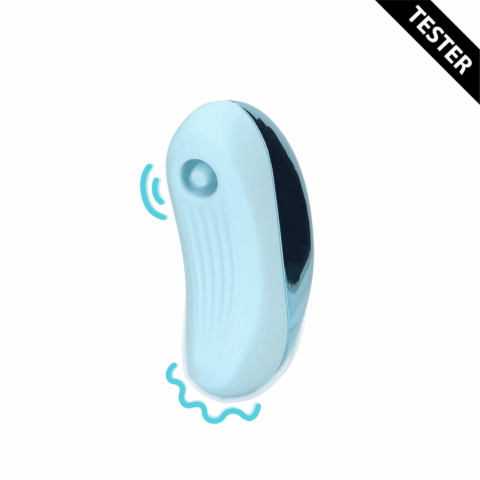 Pulse Wave Clitoris Vibrator - Arctic Blue - Tester