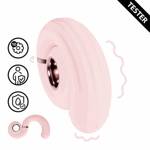 Perles - Draaibare Parels Swirl - Roze - Tester