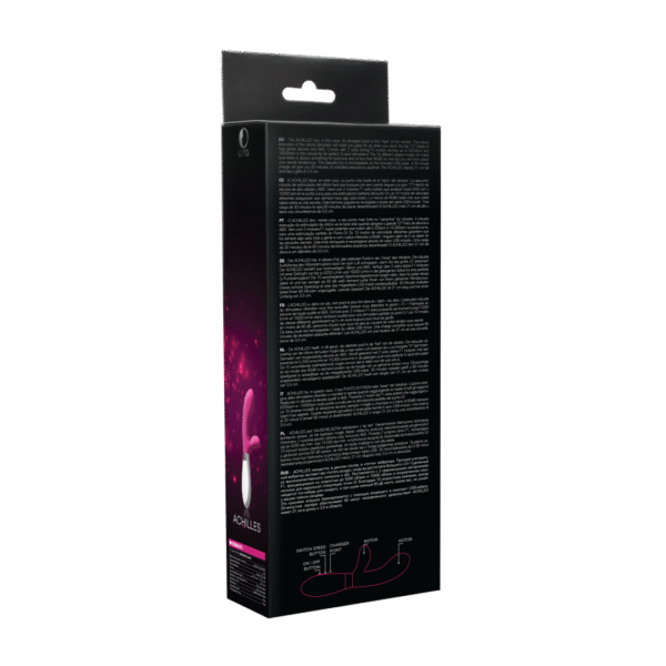 Achilles - Oplaadbare Rabbit Vibrator - Roze - Afbeelding 3