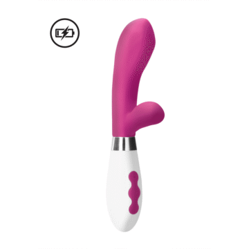 Achilles - Oplaadbare Rabbit Vibrator - Roze