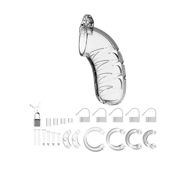 Model 04 Chastity Cock Cage - 4.5 / 11,5 cm - Afbeelding 3