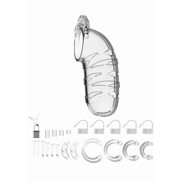 Model 05 Chastity Cock Cage - 5.5 / 14 cm - Afbeelding 3