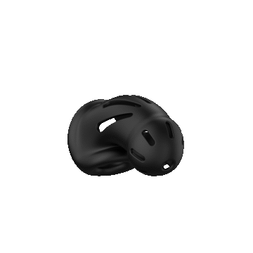 Model 27 - Ultra Soft Silicone Chastity Cage - Zwart