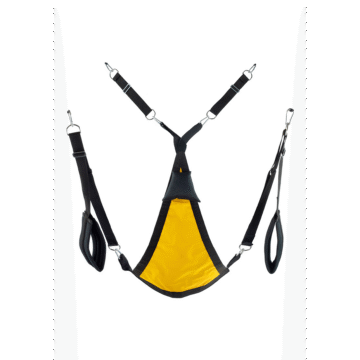 Driehoek Canvas Sling met 3 of 4 Punten