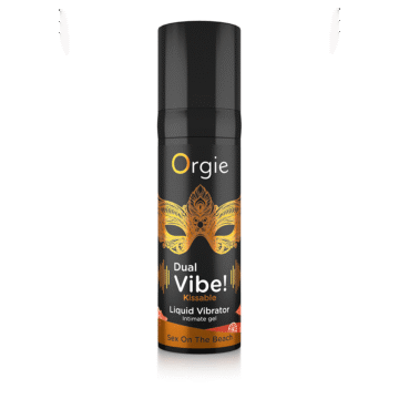 Dual Vibe! Kissable Liquid Vibrator - Sex On The Beach - 0,5 fl oz / 15 ml