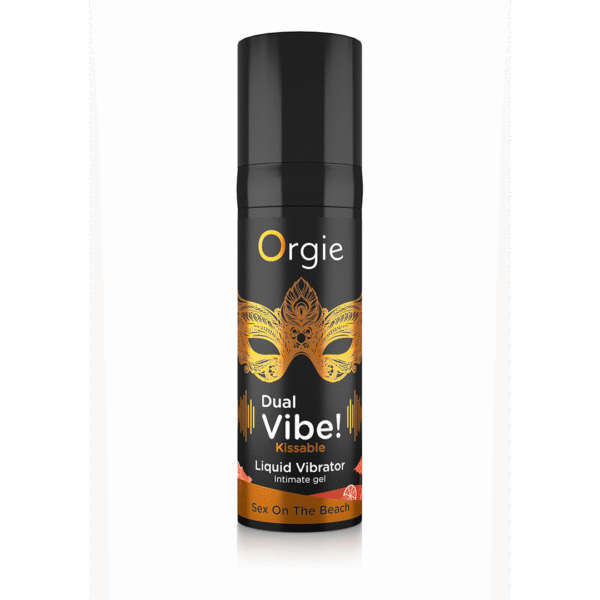 Dual Vibe! Kissable Liquid Vibrator - Sex On The Beach - 0,5 fl oz / 15 ml