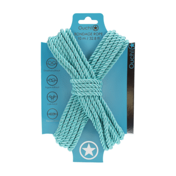 Polyester Bondage Touw - 10 m / 32,8 ft - Blauw