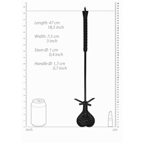 Hartvormige Crop met Zwarte Kant - Afbeelding 3